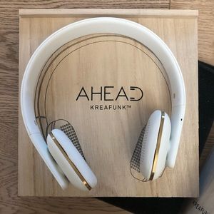 Kreafunk aHead Wireless Headphones White
